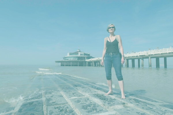 Reis med tog og trikk mellom belgiske badebyer